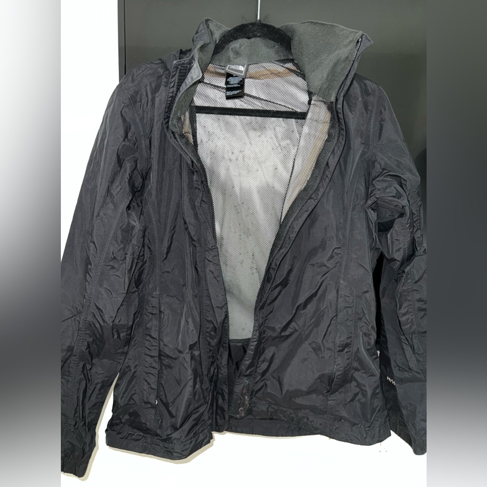 North face rain coat